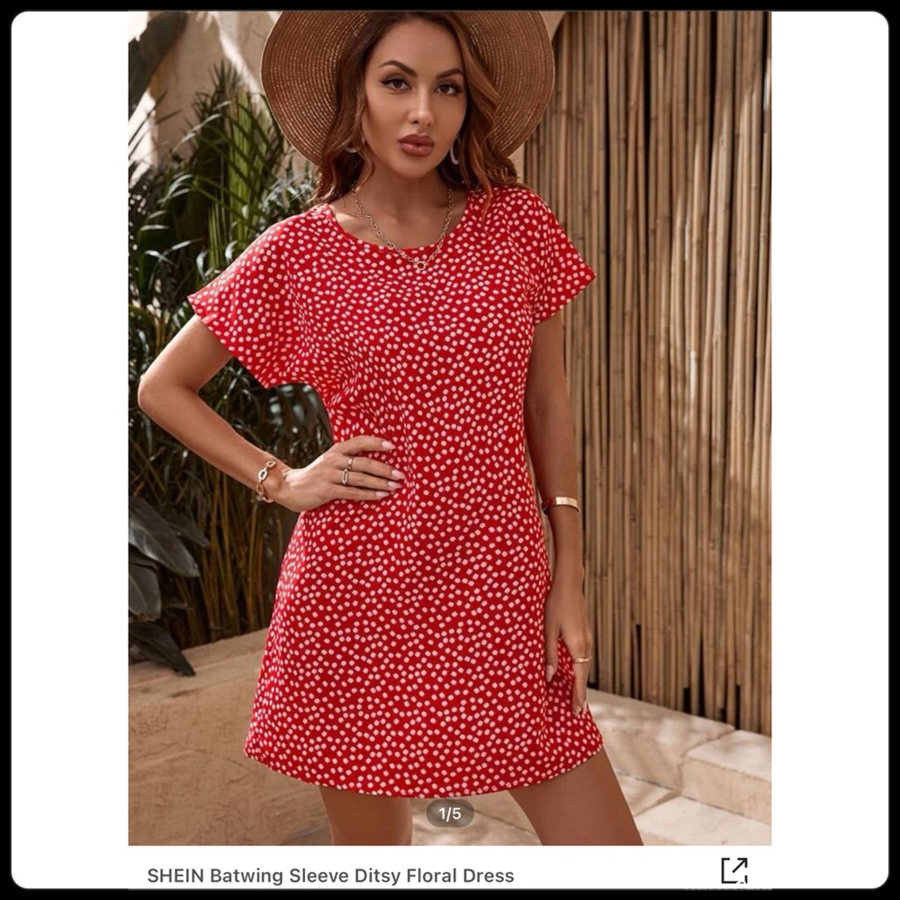 Red Polka Dot Dress